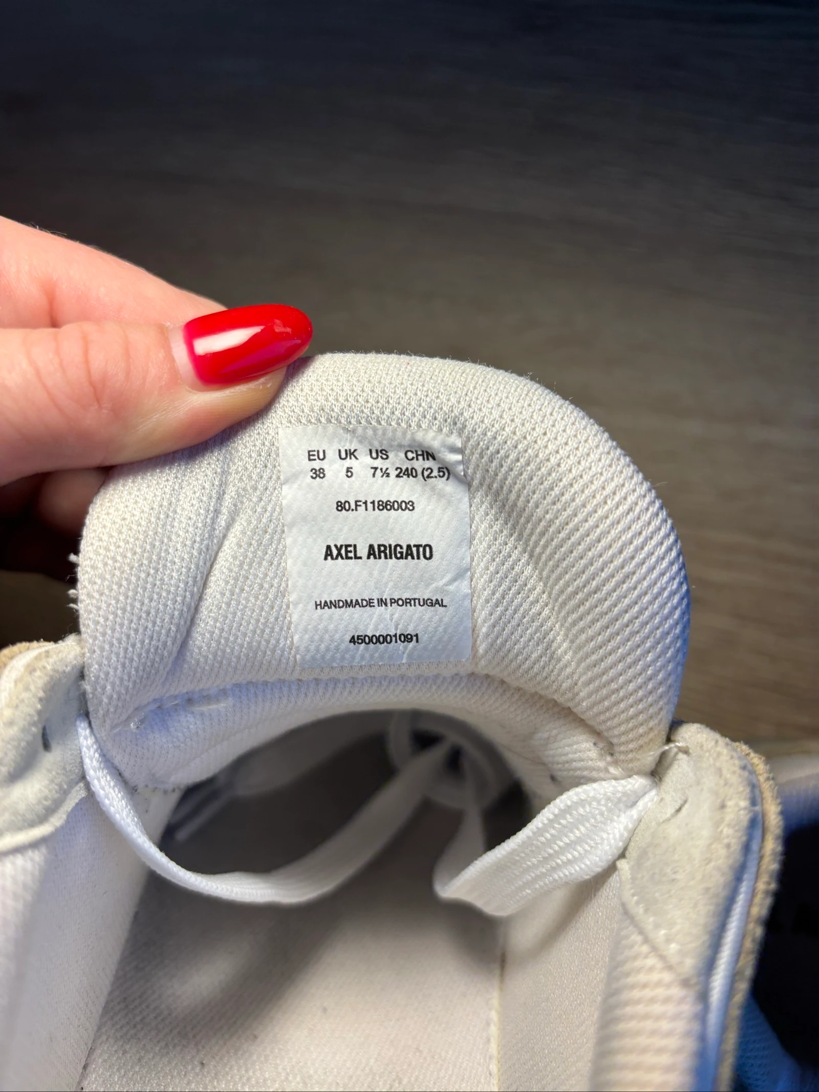 Axel Arigato Dice Lo Sneakers White Leather EU 38 – photo 8